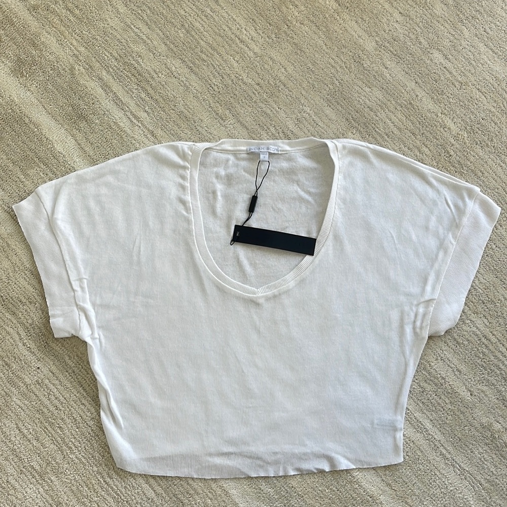 Indah crop t-shirt size 2 never worn